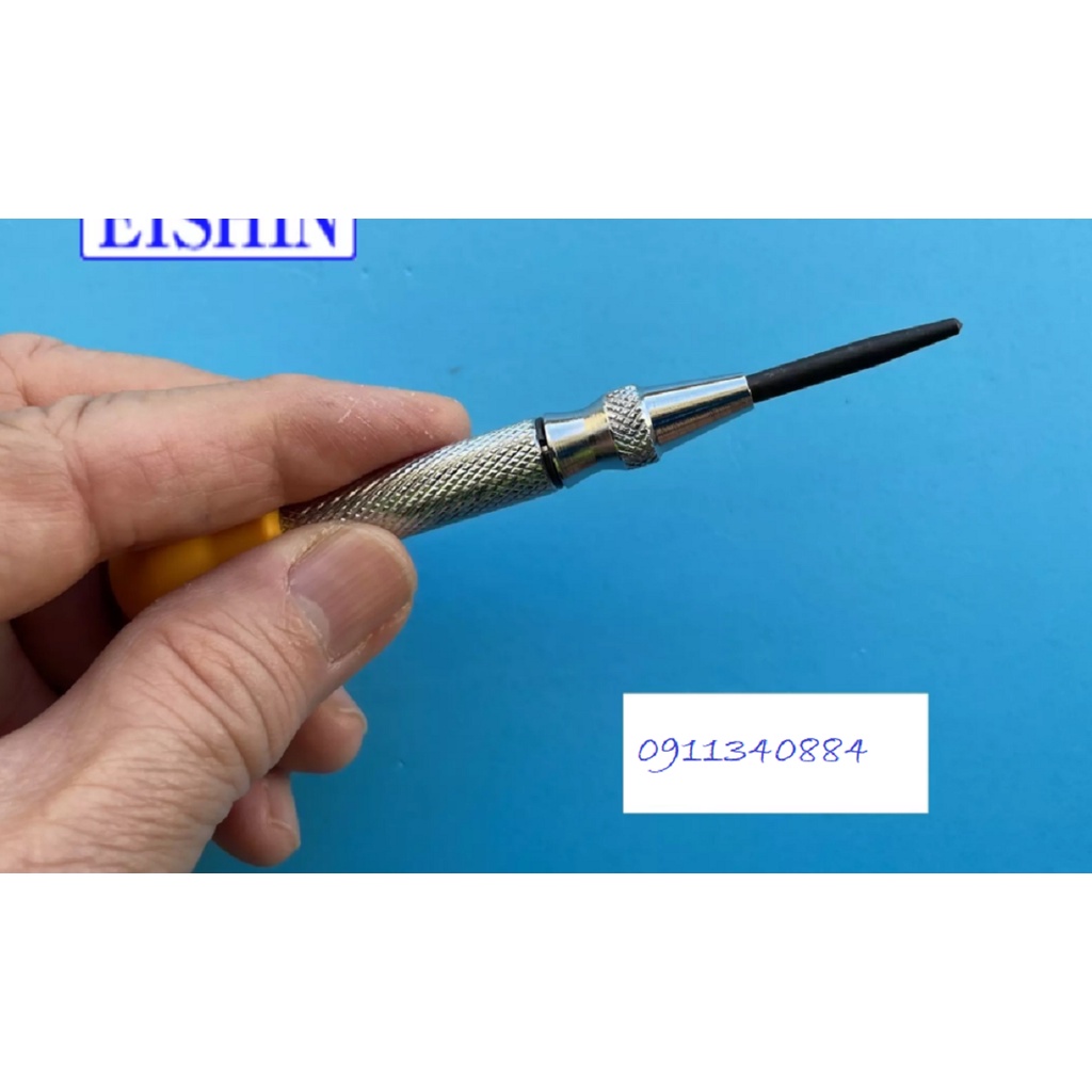 Đục lấy dấu tự động mini dài 113mm Nhật Bản - Đục lấy dấu - Đục lấy dấu tự động - Cây lấy dấu khoan