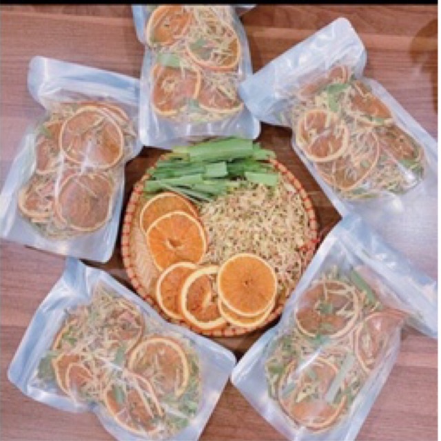 100gr Trà Detox Cam sả lá dứa thanh lọc cơ thể