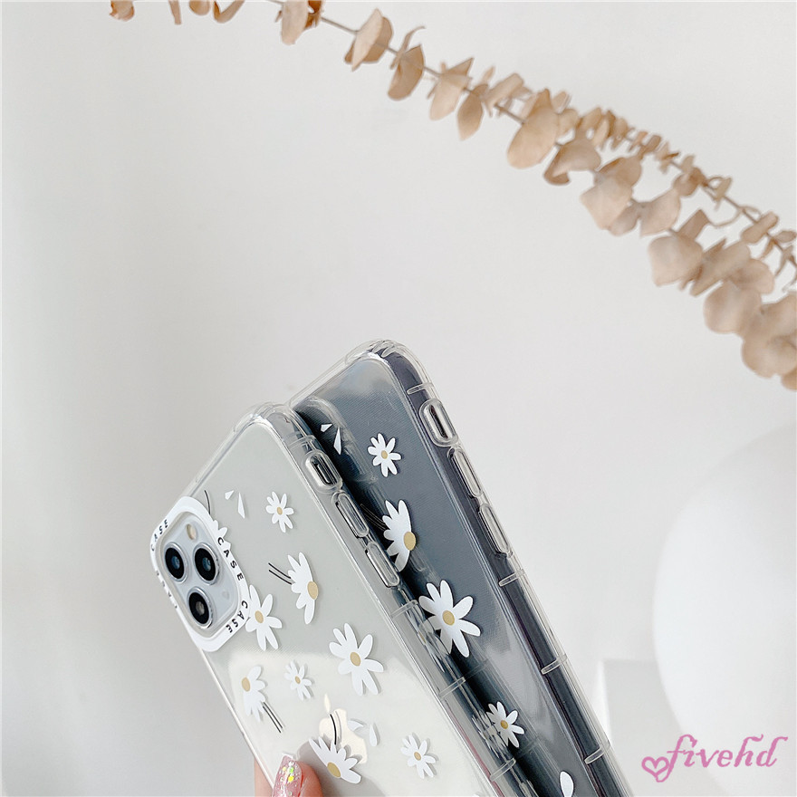 🌈Ready Stock🎁 Ốp điện thoại silicon mềm trong suốt chống trầy in hình hoa cúc cho Samsung A02s A42 A12 A21s A71 A51 A70 A50 A30 A20 J7 Prime | BigBuy360 - bigbuy360.vn