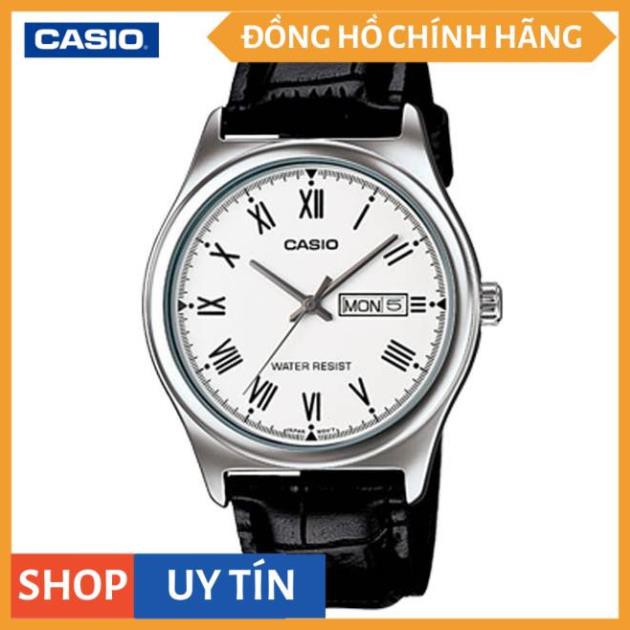 Đồng hồ nam dây da chính hãng CASIO STANDARD MTP-V006L-7BUDF [HÀNG CHÍNH HÃNG]