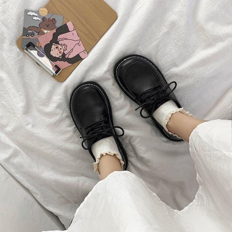 Giày oxford nữ mũi tròn siêu xinh | BigBuy360 - bigbuy360.vn