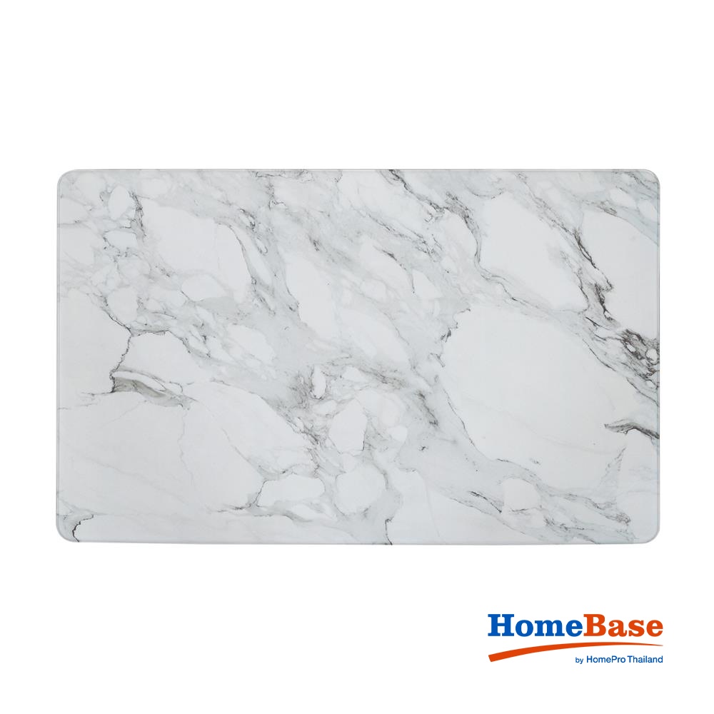 Homebase MOYA Thảm lót sàn MA5228A-MARBLE bằng nhựa PVC 77X46.5X1CM họa tiết đá cẩm thạch