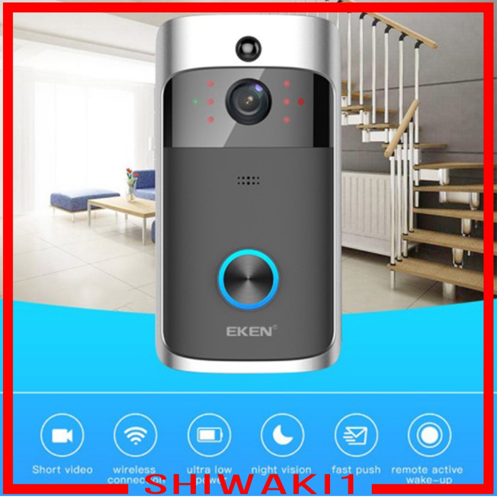 Chuông Cửa Eken V5 2 Chiều Kết Nối Wifi Chuyên Dụng