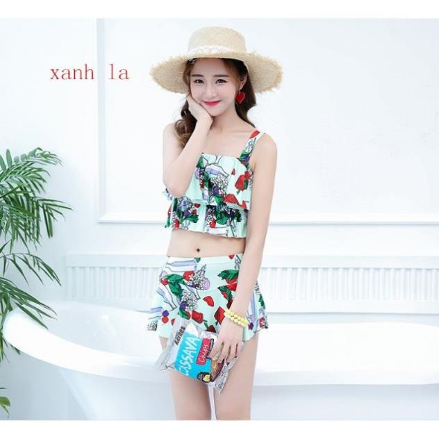 (Có sẵn) Bikini bộ đồ bơi nữ dễ thương áo tắm hai mảnh *