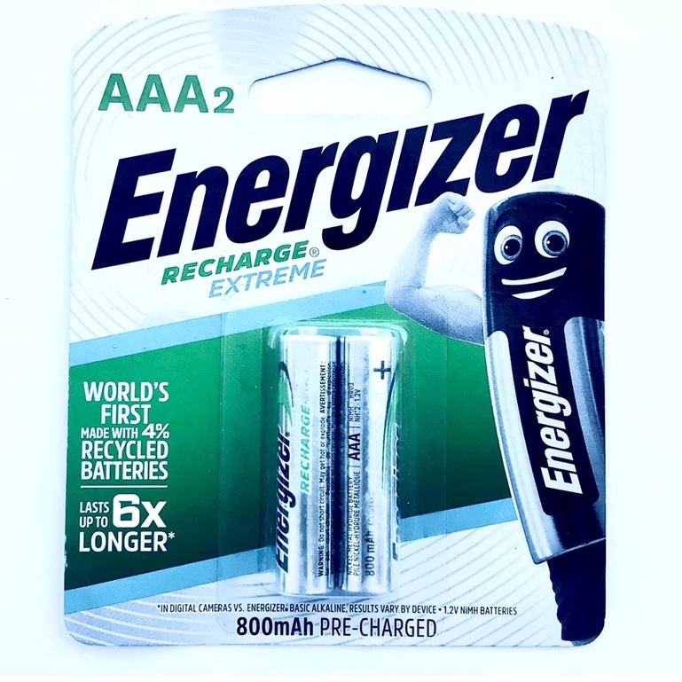 Pin Sạc ENERGIZER AAA 800MAH NH12ERP2( Vỉ 2 viên)