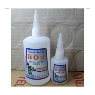 Keo dán sắt 502 con ngựa 100g