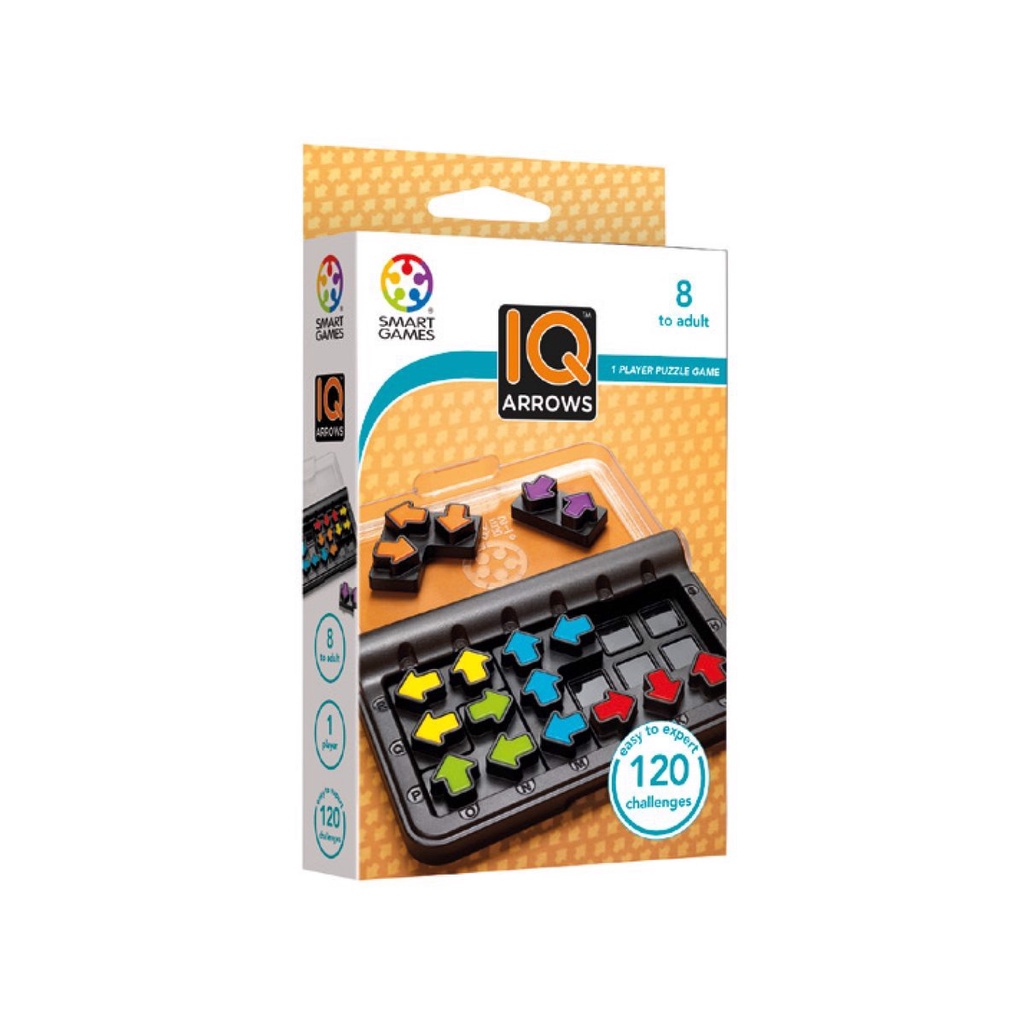[HÀNG CHÍNH HÃNG] Đồ chơi xếp hình trí tuệ Smart Games IQ Puzzler Arrow - Boardgame
