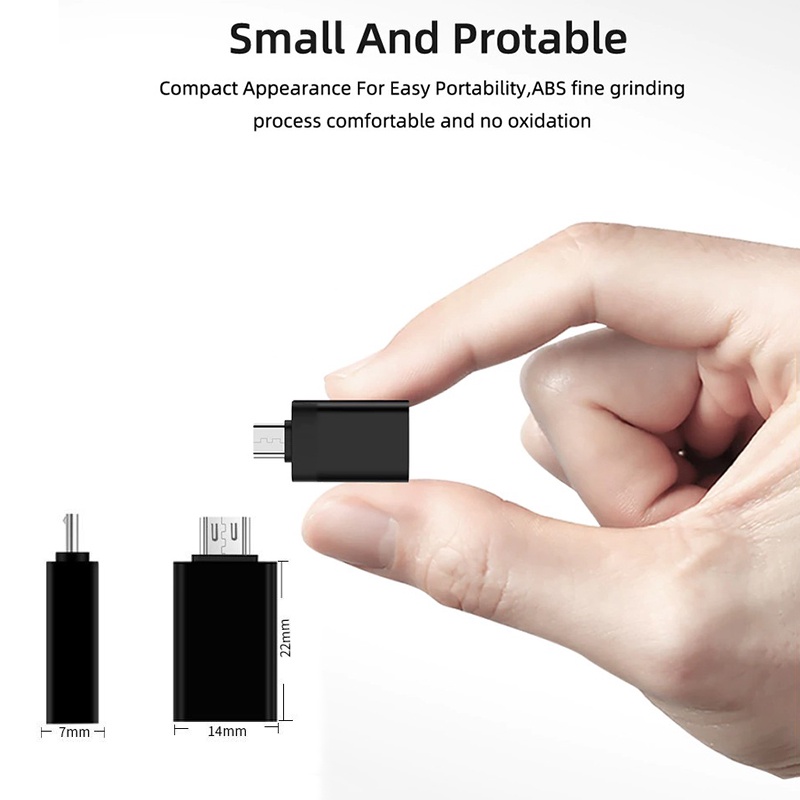 Đầu Chuyển Đổi USB Sang Micro USB 3.0 Cho Điện Thoại/Máy Tính