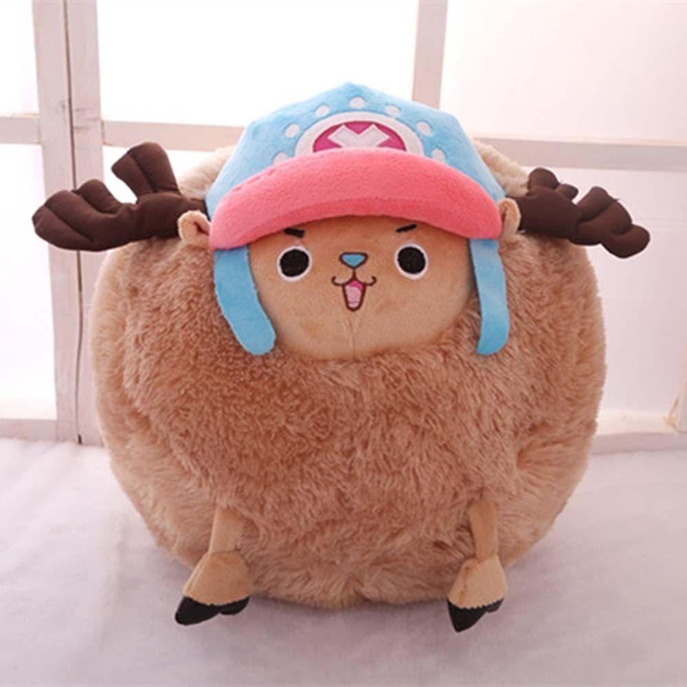 Đồ chơi nhồi bông Hình Nhân Vật Tony Chopper 35cm Mềm Mại Trang Trí Nhà Cửa