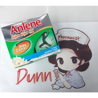 Sữa nước Anlenw đậm đặc 4x ít béo hương vani ( lốc 4 hộp x 125ml)