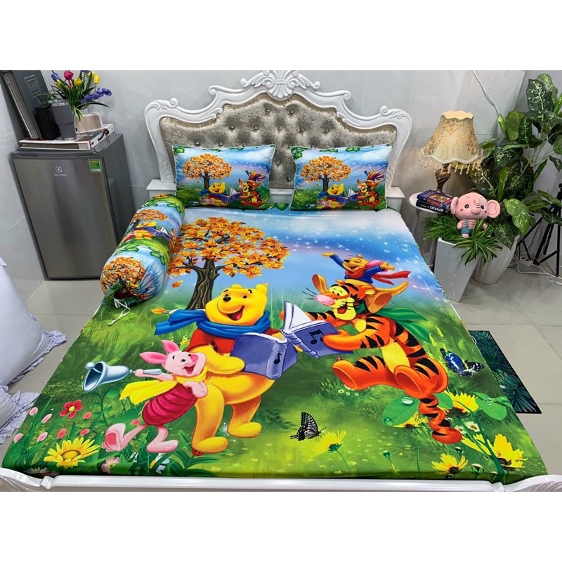 Drap thun lạnh 5D cao cấp mẫu bé