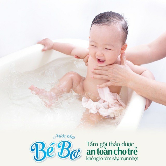 Nước Tắm Thảo Dược Bé Bơ giúp làm sạch, giữ ẩm cho da, chăm sóc vùng da bị rôm sảy - cvspharmacy