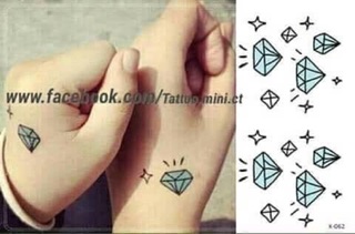 Hình săm dán tatoo nhỏ