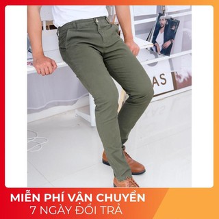 (FREE SHIP) Quần kaki nam cao cấp Ikemen Hàn Quốc ống côn co dãn 4 chiều không bai không phai siêu bền dáng thể thao