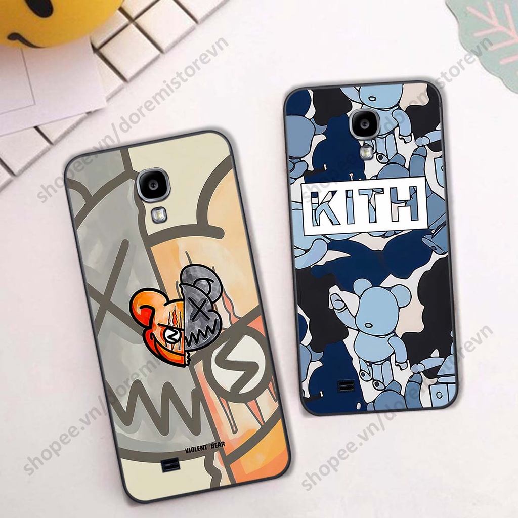 Ốp lưng Samsung S4 / S5 hình kaws, kith, bear brick nổi 3D phong cách độc đáo
