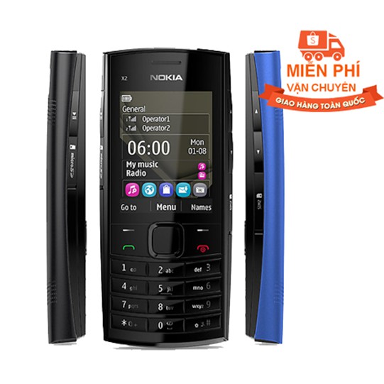 [Sỉ] Điện thoại cổ NOKIA x2 05 có pin và sạc giá rẻ bảo hành 12 tháng