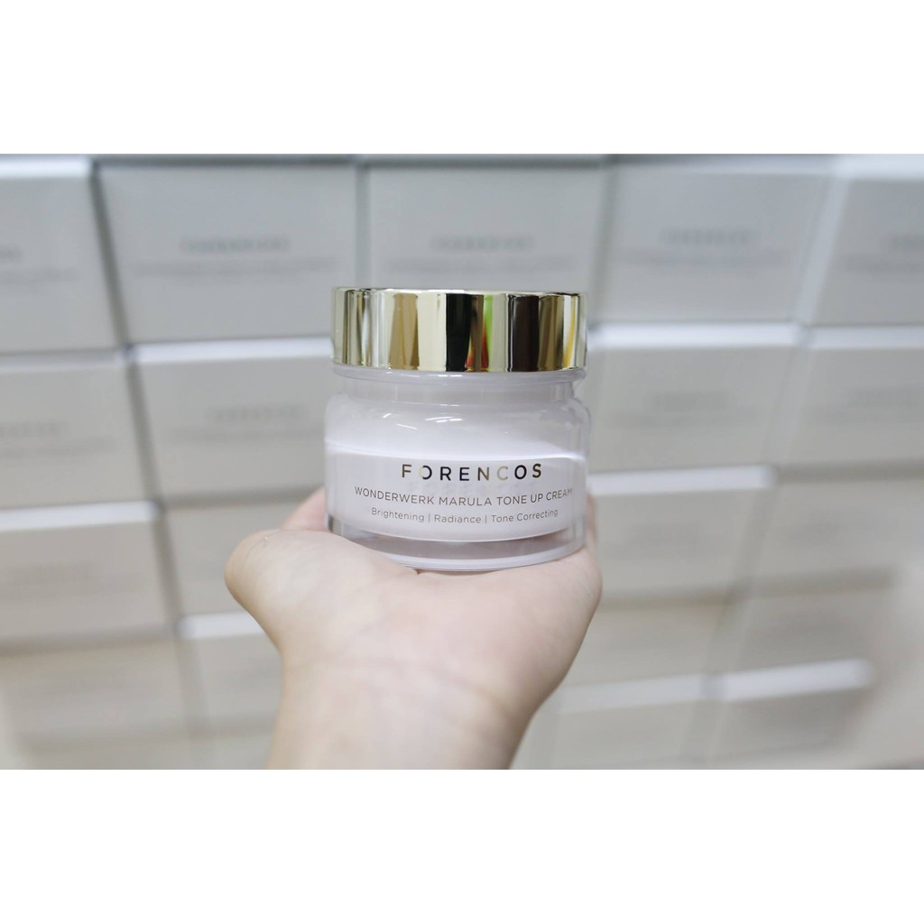 [Màu Trắng] Kem dưỡng trắng da Forencos Wonderwerk Marula Tone Up Cream 50ml