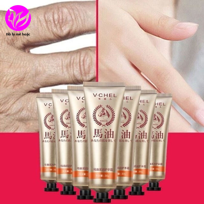Kem tinh dầu ngựa dưỡng ẩm làm trắng da tay chống lão hóa 30g | BigBuy360 - bigbuy360.vn