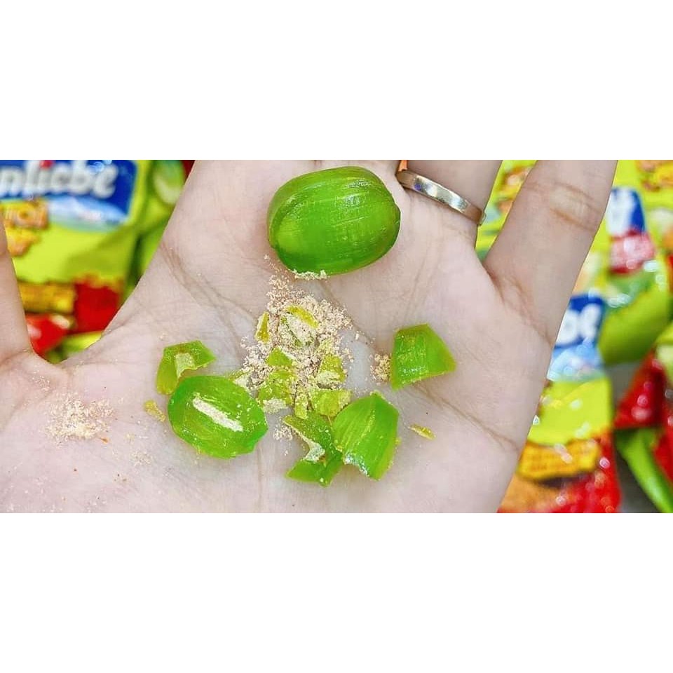Kẹo Alpenliebe Hương Xoài Nhân Muối Ớt Chua Chua Cay Cay Bịch 25 viên