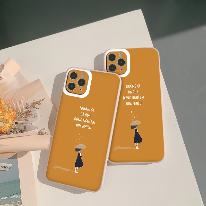 CASE iphone Phát Triển Bản Thân &quot;Những Gì Đã Qua Đừng Nghĩ Lại Quá Nhiều&quot; Ốp iphone 6 đến 14promax