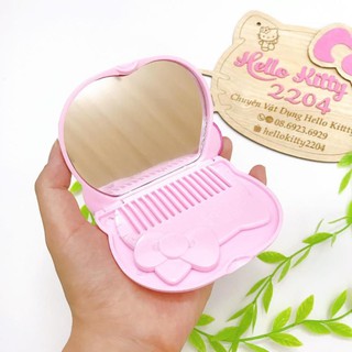 🌸🌸Gương mini kèm lược Hello Kitty🌸🌸