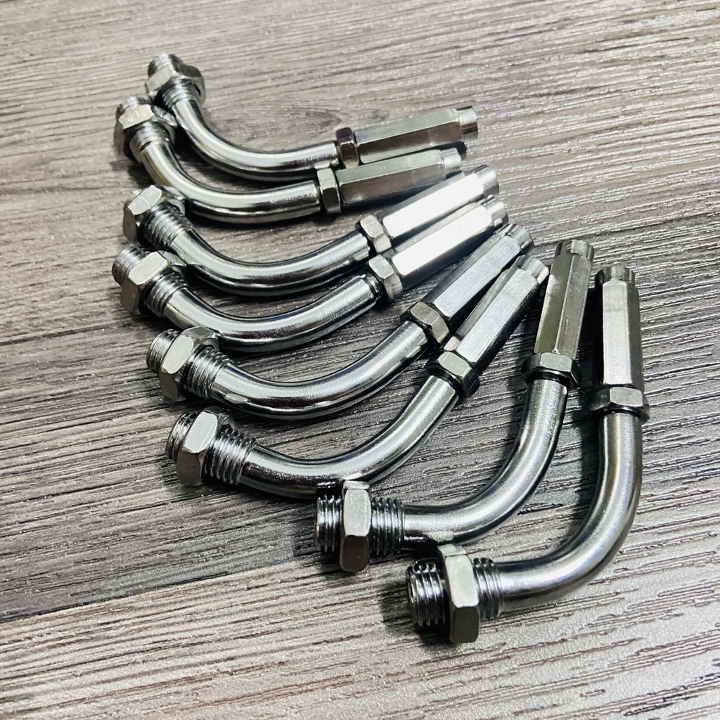 ỐNG GA XE MÁY, CO GA XE MÁY GẮN CÙM XE MÁY NHÔM CNC SÁNG BÓNG