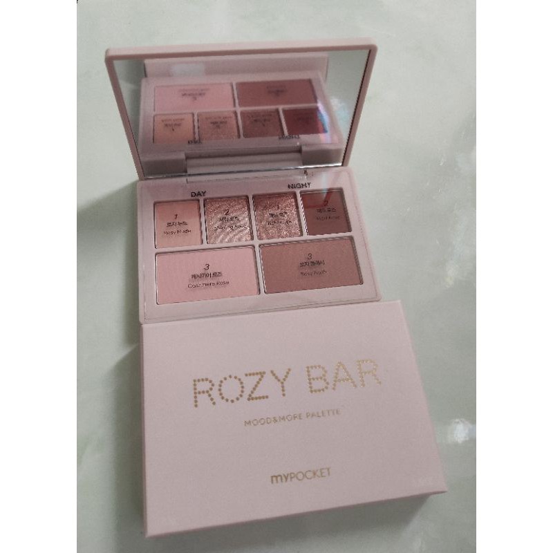 SALE 65% Bảng Phấn Mắt Missha My Pocket Mood And More Pallet Màu 2 Rozy Bar