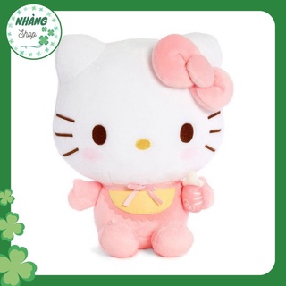 Gấu bông Hello Kitty mặc trang phục 20cm