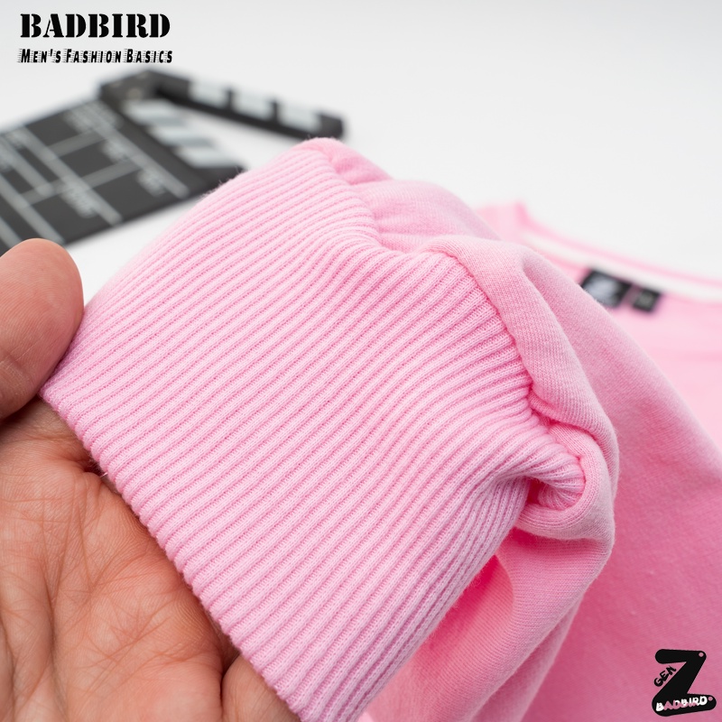 Áo thun dài tay oversize BADBIRD, chất nỉ da cá cao cấp Sweater trơn basic, Thương hiệu Việt