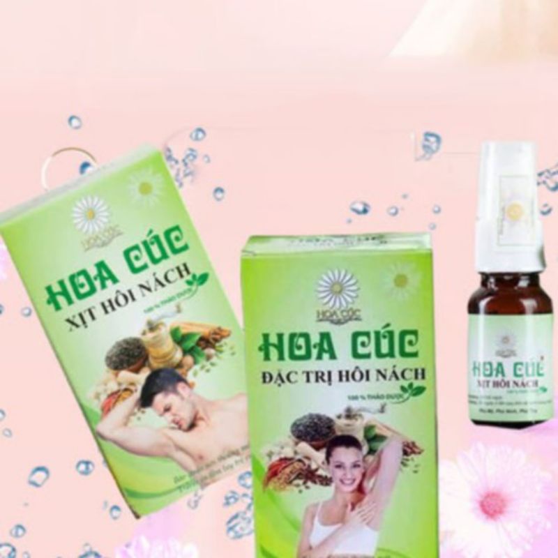 [❤️ FREESHIP❤️] Xịt Hôi Nách Hoa Cúc Giúp Khử Mùi Hôi Nách Lâu Năm Chai 10ml