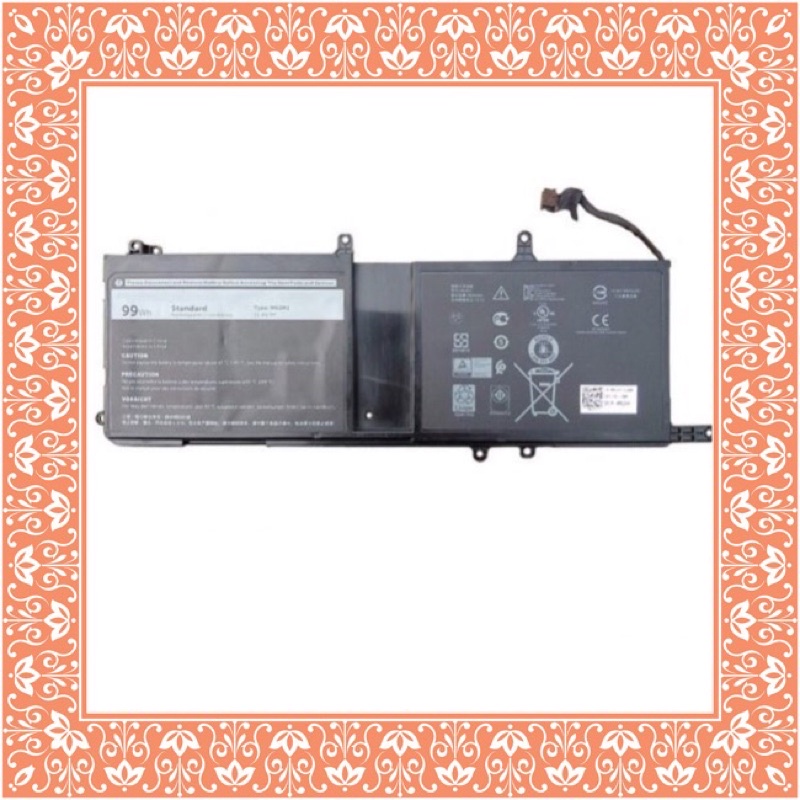 Pin Laptop Dell Alienware 15 R3 17 R4 Loại 99Wh - 6 Cell Mã Pin 9NJM1 Hàng Zin Full Box BATTERY.