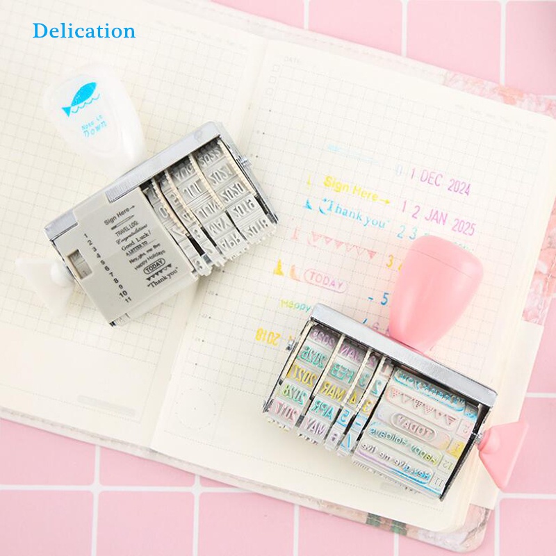 Con Lăn Mực Di Động In Chữ Dùng Làm Thiệp Sổ Tay DIY