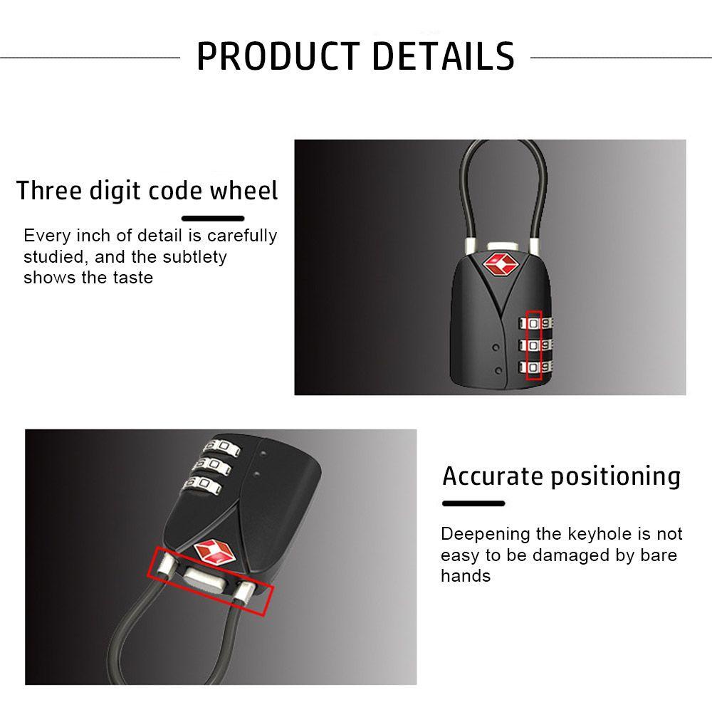 Ổ Khóa Thông Minh Chống Trộm Cho Vali Du Lịch