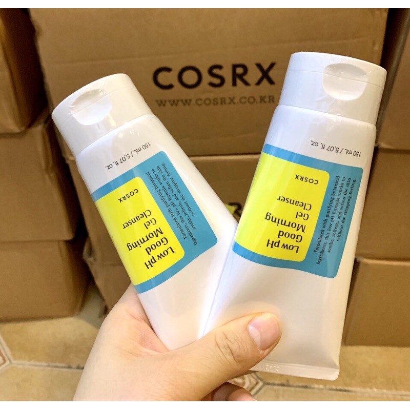 Sữa rửa mặt dạng gel chiết xuất trà tràm Cosrx Low PH Good Morning Gel và Cosrx Salicylic Acid exfoliating cleanser | BigBuy360 - bigbuy360.vn