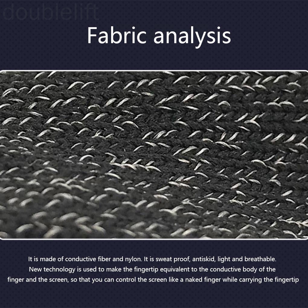 Set 10 Vỏ Bọc Ngón Tay Chống Trượt Thoáng Khí Hỗ Trợ Chơi Game Trên Điện Thoại