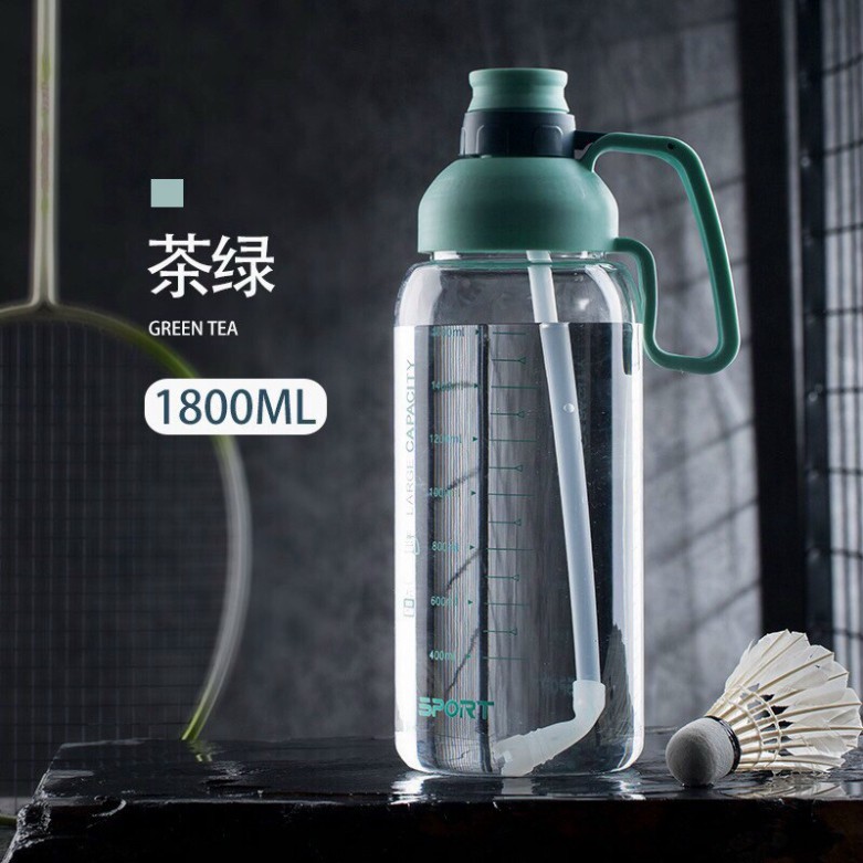Bình Nhựa Đựng Nước Trong Suốt 1600ml