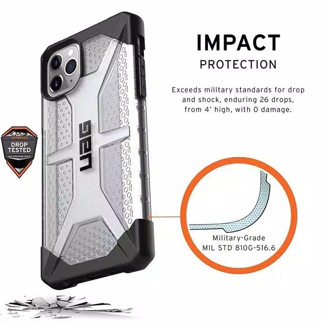 Ốp điện thoại UAG trong suốt chống va đập thích hợp cho iPhone 13 Promax 13 13 Pro 12Promax