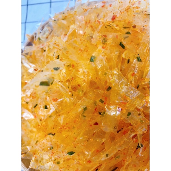 Bánh Tráng Sợi Trộn Tép Sate Siêu Ngon - Cay Vừa