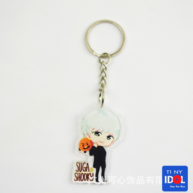 Móc Khóa BTS Suga Chibi BT21 Giiá Rẻ