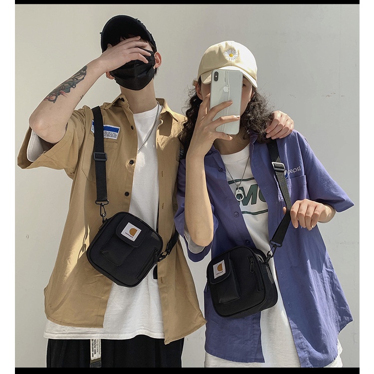 Túi đeo chéo mini nam nữ unisex bag nhỏ gọn vải Oxford nhập khẩu chống thấm nước