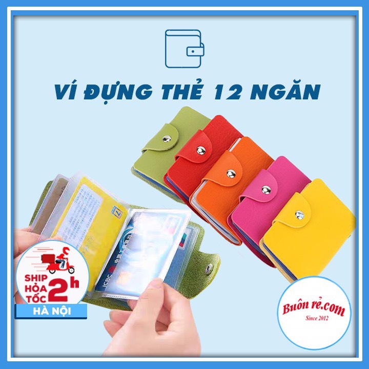Ví đựng thẻ ATM các loại có khóa bấm tiện lợi  243