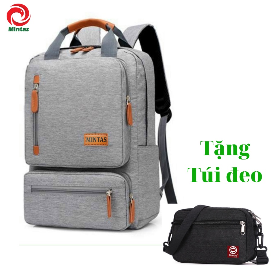 Combo Balo Thời Trang Hàn Quốc HR262 và Túi Đeo Chéo Tiện ích 276