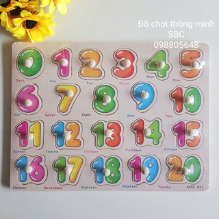 Bảng gỗ núm siêu đẹp và hữu ích cho bé