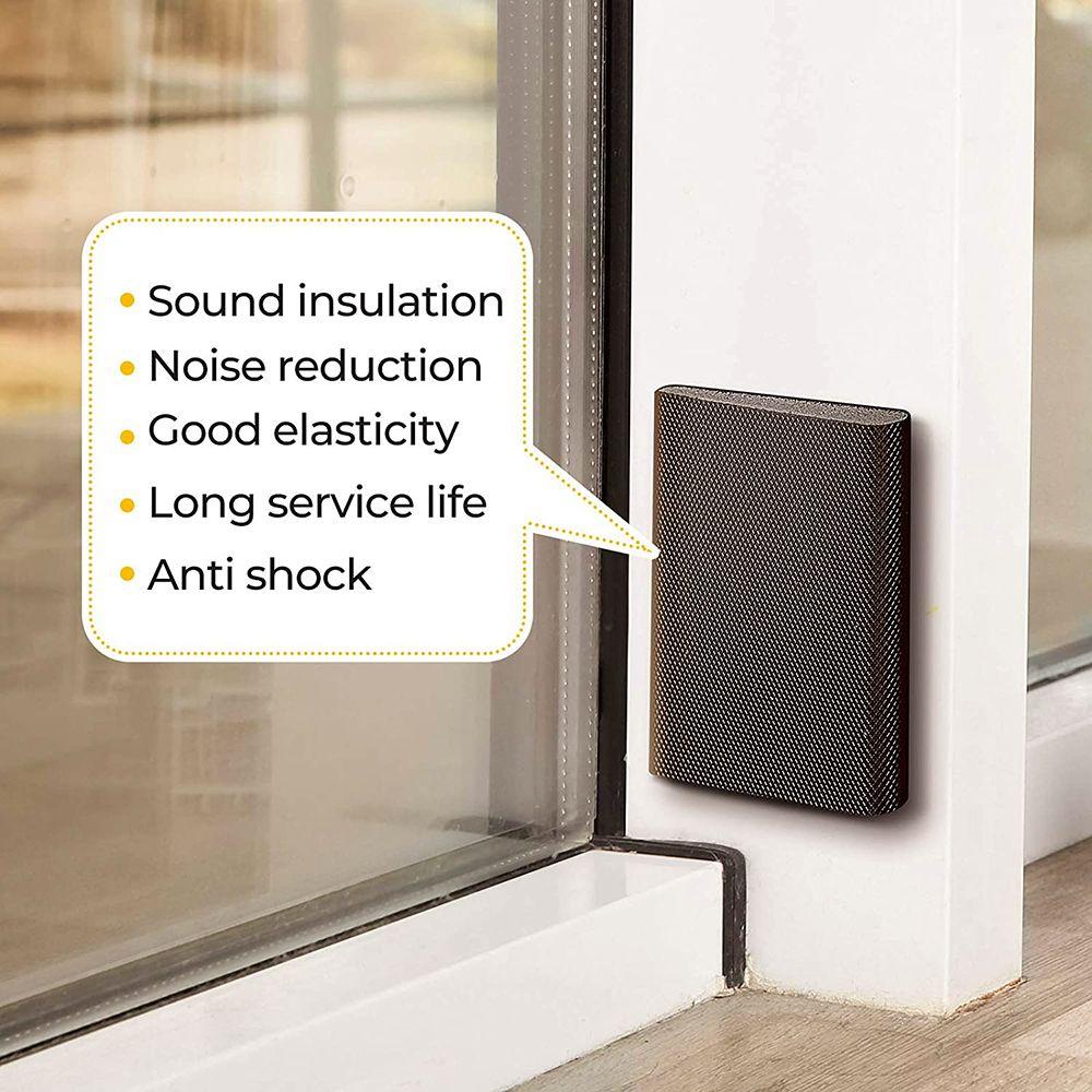 Bộ 6 Miếng Dán Góc Cửa Bằng Xốp PU Tự Dính