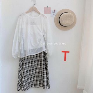 Sét áo voan mỏng kèm áo 2 dây