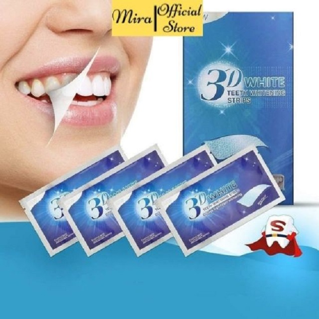 Miếng dán trắng răng tiện lợi 3D White