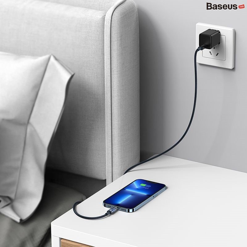 Cáp sạc nhanh tự ngắt và truyền số liệu cho iPhone PD 20W Baseus Explorer Series Auto Power-Off Fast Charging Data Cable
