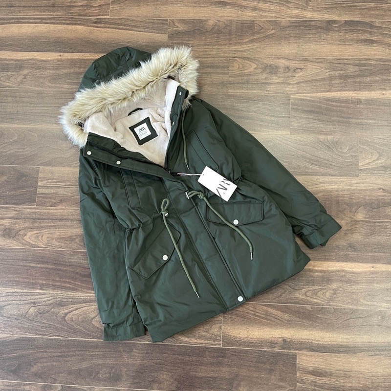 Parka rút eo ak638