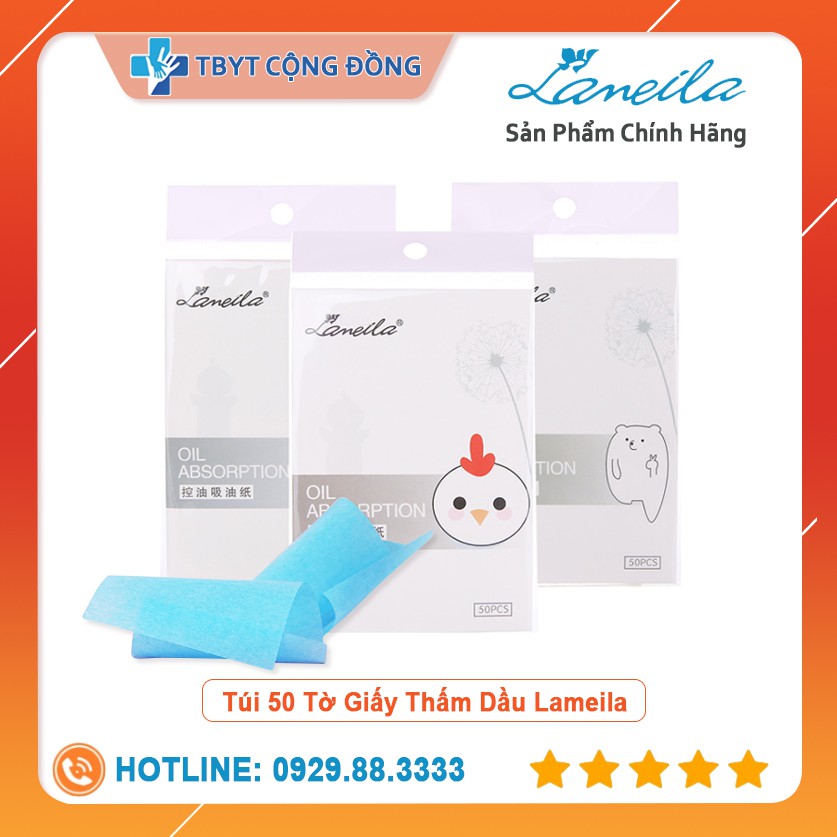 Túi Giấy Thấm Dầu Lameila (50 tờ) | WebRaoVat - webraovat.net.vn