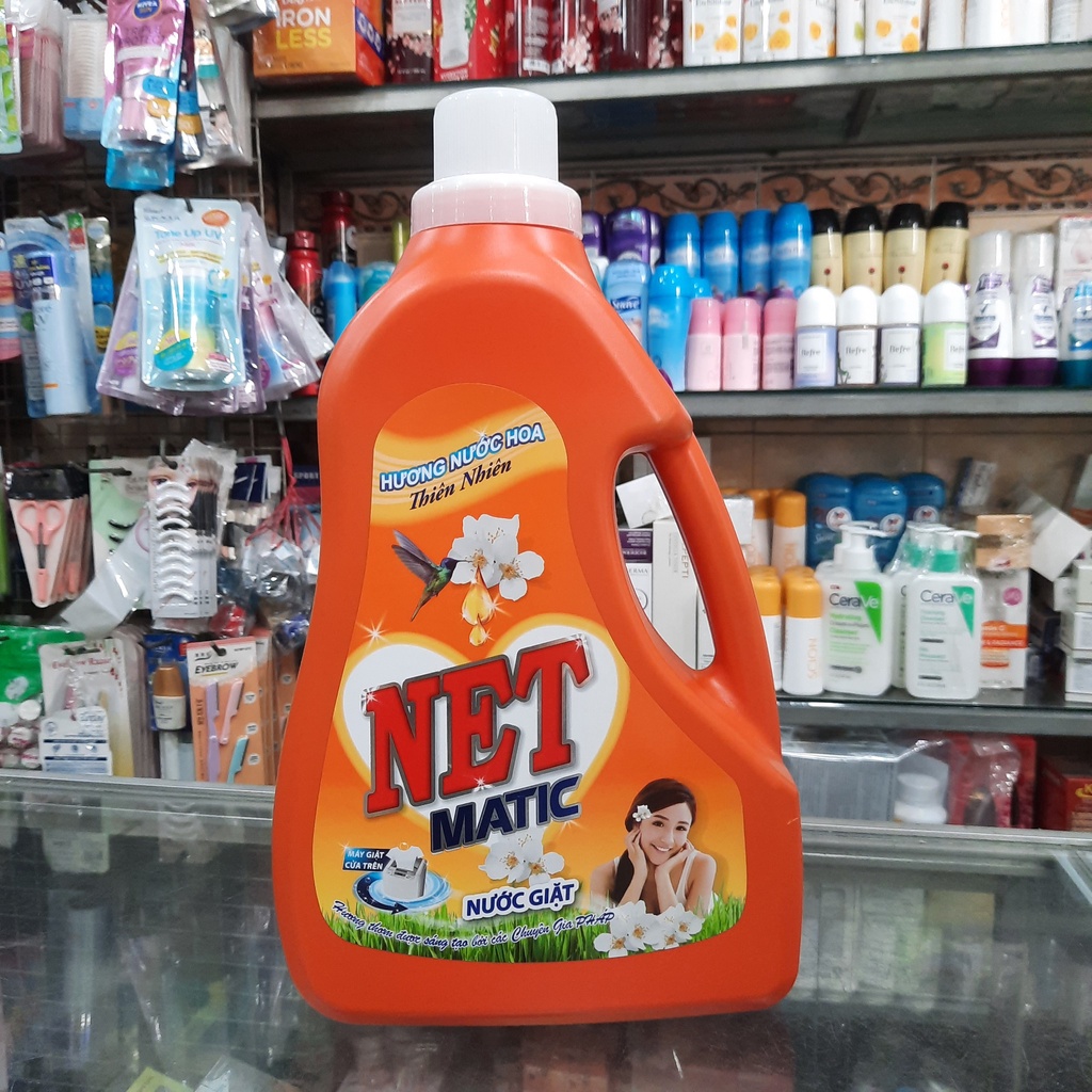 Nước Giặt Net Hương Nước Hoa Thiên Nhiên 3.6kg